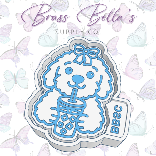 Doodle with Iced Coffee - Freshie Mold