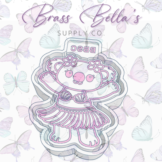 Hula Koala - Freshie Mold