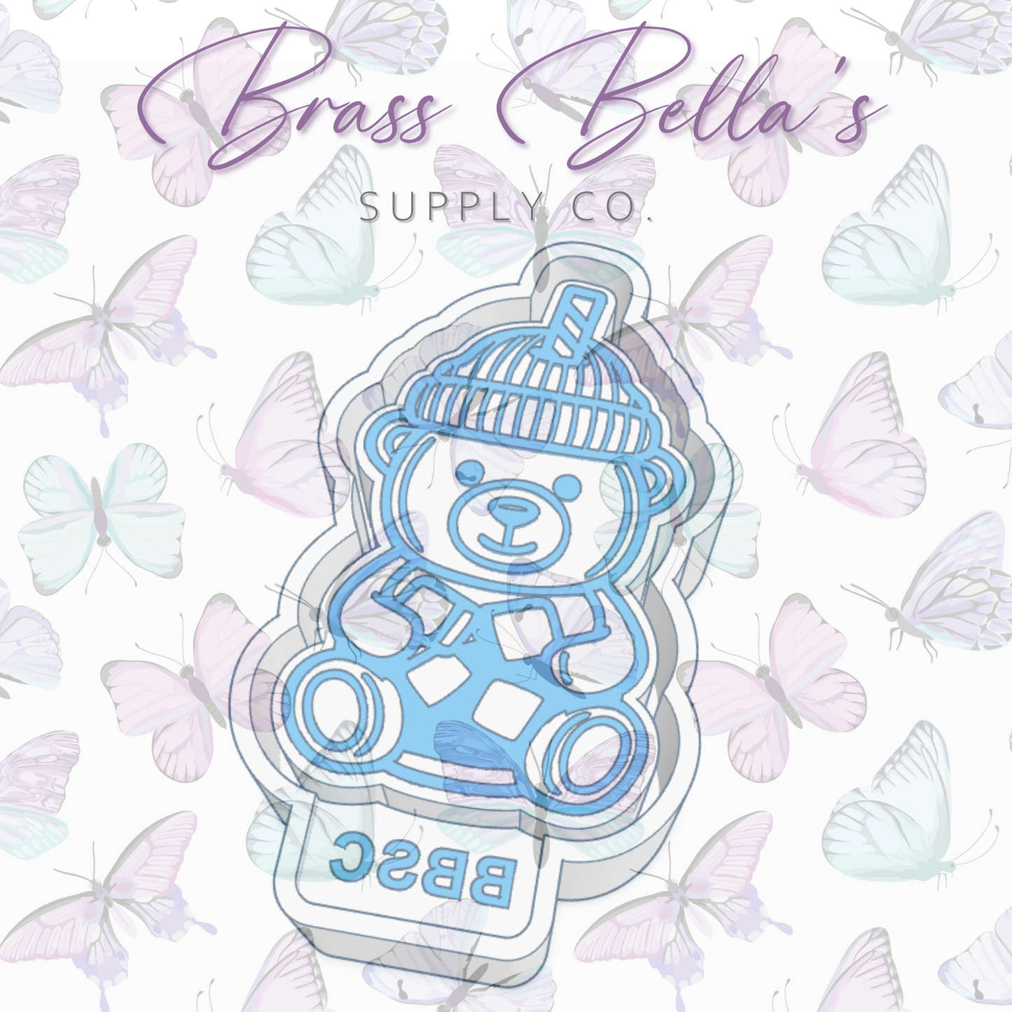 Iced Coffee in Starbs Bear - Freshie Mold