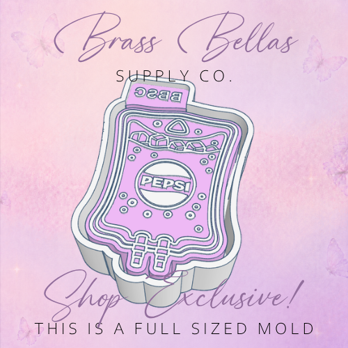 IV Bag - Pepsi - Freshie Mold - EXCLUSIVE