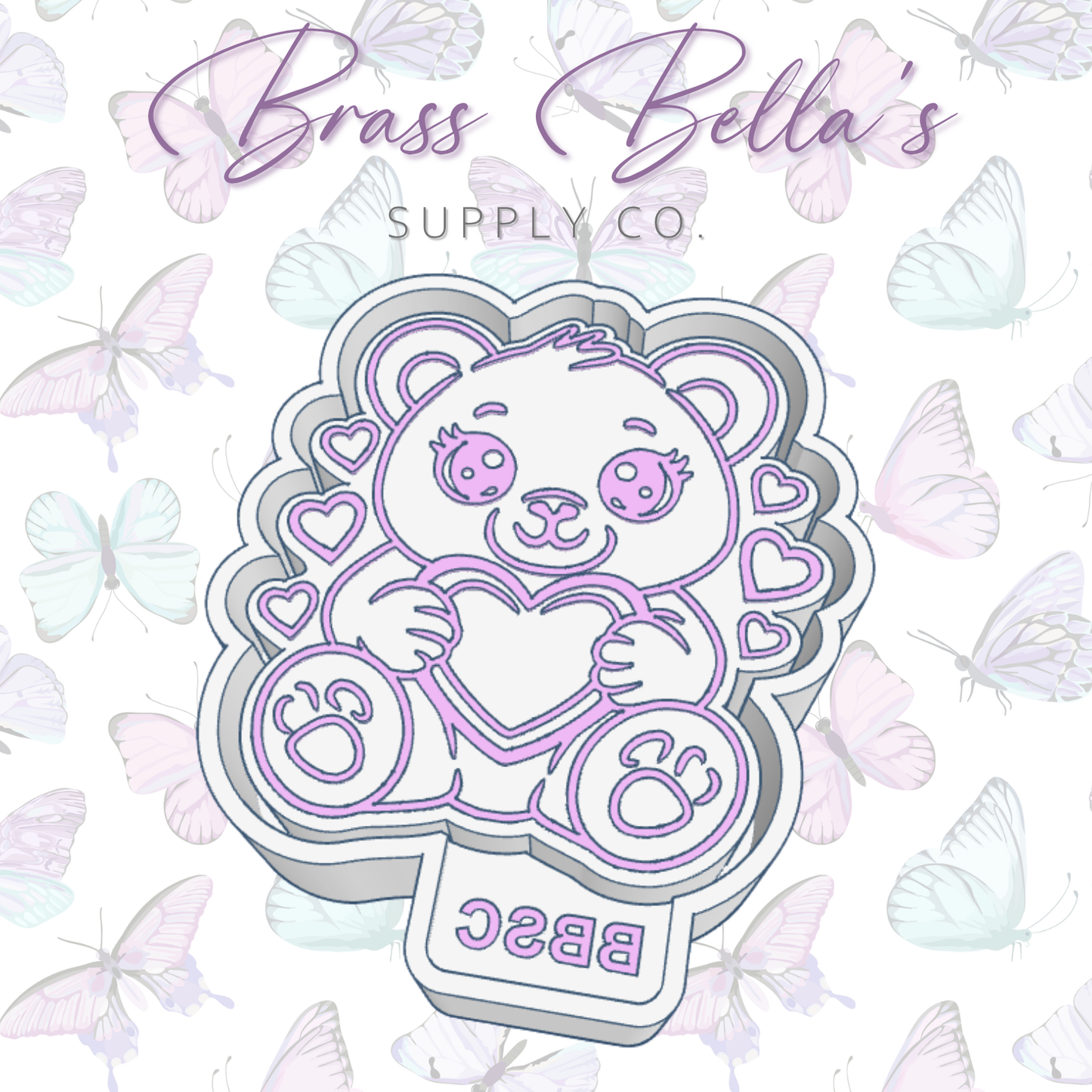 LF Inspired - Heart Bear - Freshie Mold