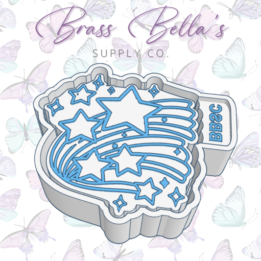 LF Inspired - Rainbow Stars - Freshie Mold