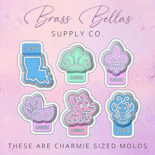 Louisiana Icons - BUNDLE - Charmies Molds