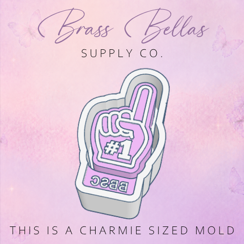 Love Sports Icons - Foam Finger - Charmies