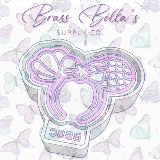 Mermaid Mouse Ears - Freshie Mold