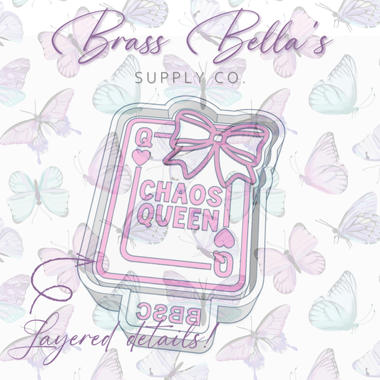 Playing Card - Chaos Queen - Freshie Mold