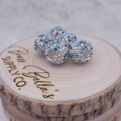 16mm - Chain Rhinestone - Oceanic & Clear AB