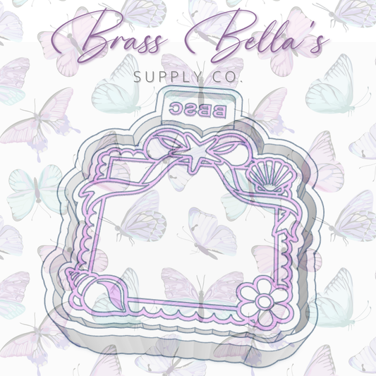 Scalloped Beach Frame - Freshie Mold