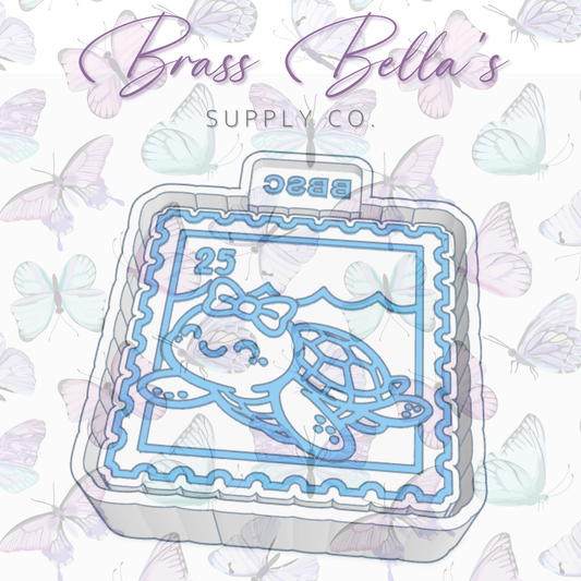 Sea Turtle Stamp - Freshie Mold