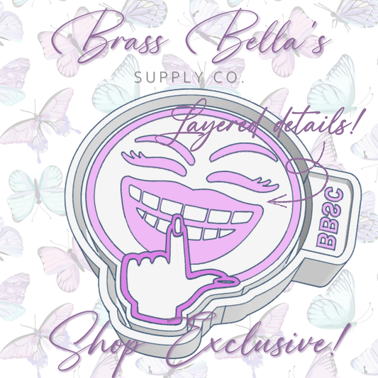 Spill the Tea Emoji - BBSC Exclusive - Freshie Mold
