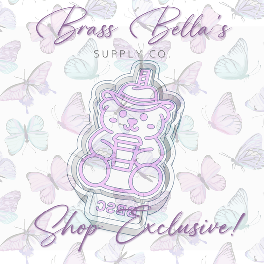 Starbs Cowboy Bear - BBSC Exclusive - Freshie Mold